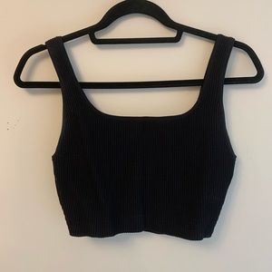 Babaton Sculpt Knit Crop Tank
